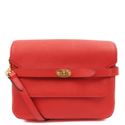 Picture of Mulberry Cross Body Belted Bayswater Satchel  in Scarlett, Calfskin Leather