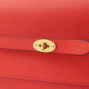 Picture of Mulberry Cross Body Belted Bayswater Satchel  in Scarlett, Calfskin Leather