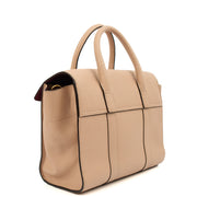 Picture of Mulberry Top Handle Bayswater with Strap- Small in Rose Water, Calfskin Leather
