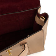 Picture of Mulberry Top Handle Bayswater with Strap- Small in Rose Water, Calfskin Leather