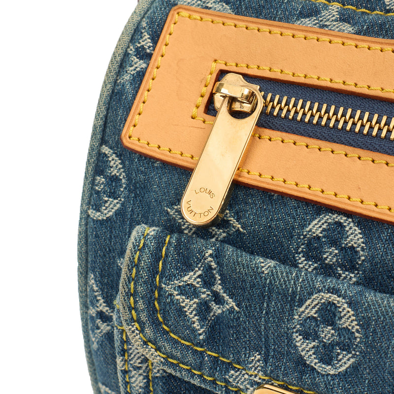 Picture of Louis Vuitton Top Handle Neo Speedy in Blue, Fabric