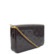 Picture of Louis Vuitton Cross Body Felicie Pochette in Amarante, Vernis