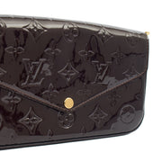 Picture of Louis Vuitton Cross Body Felicie Pochette in Amarante, Vernis