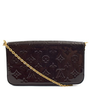 Picture of Louis Vuitton Cross Body Felicie Pochette in Amarante, Vernis