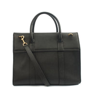 Picture of Mulberry Tote Bayswater with Strap in Black, Calfskin Leather