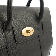 Picture of Mulberry Tote Bayswater with Strap in Black, Calfskin Leather