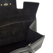 Picture of Mulberry Tote Bayswater with Strap in Black, Calfskin Leather