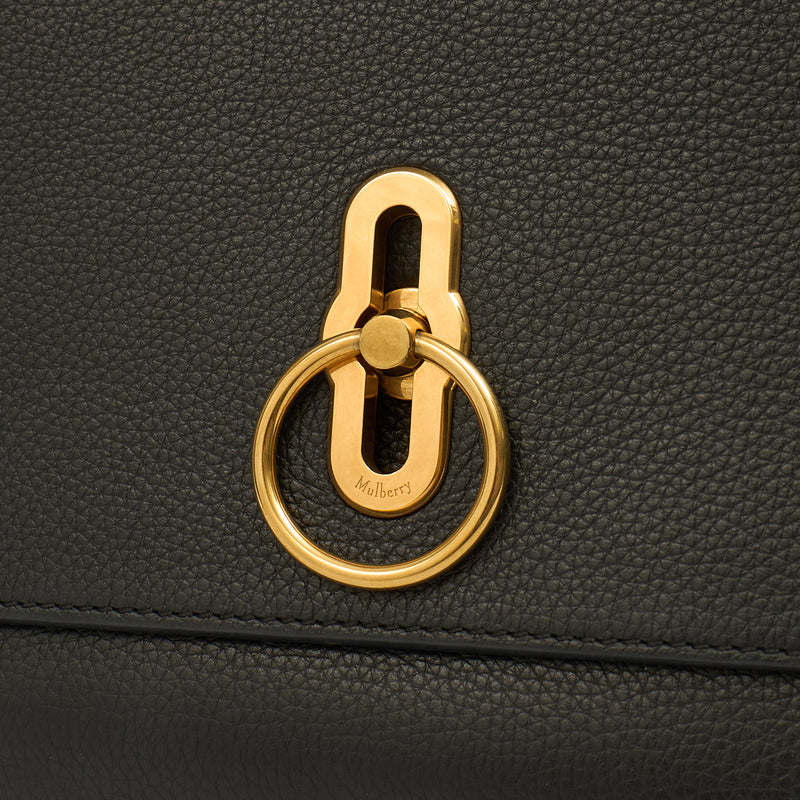Picture of Mulberry Cross Body Amberley in Black, Calfskin Leather