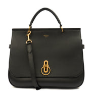 Picture of Mulberry Cross Body Amberley in Black, Calfskin Leather