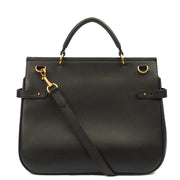 Picture of Mulberry Cross Body Amberley in Black, Calfskin Leather