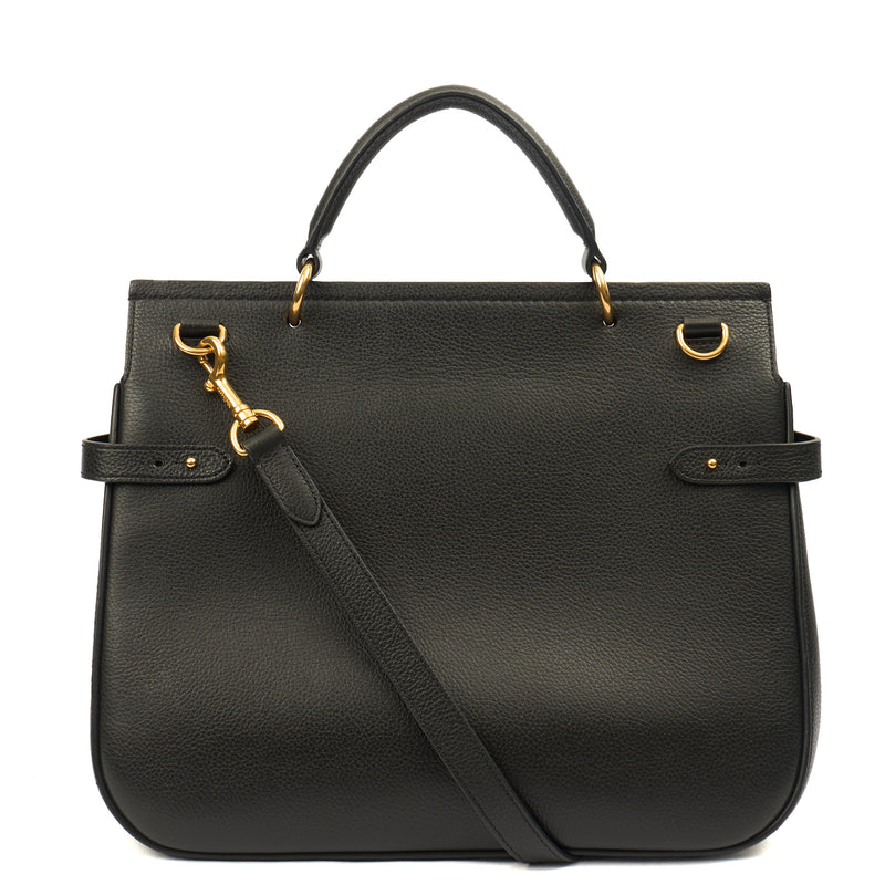 Picture of Mulberry Cross Body Amberley in Black, Calfskin Leather