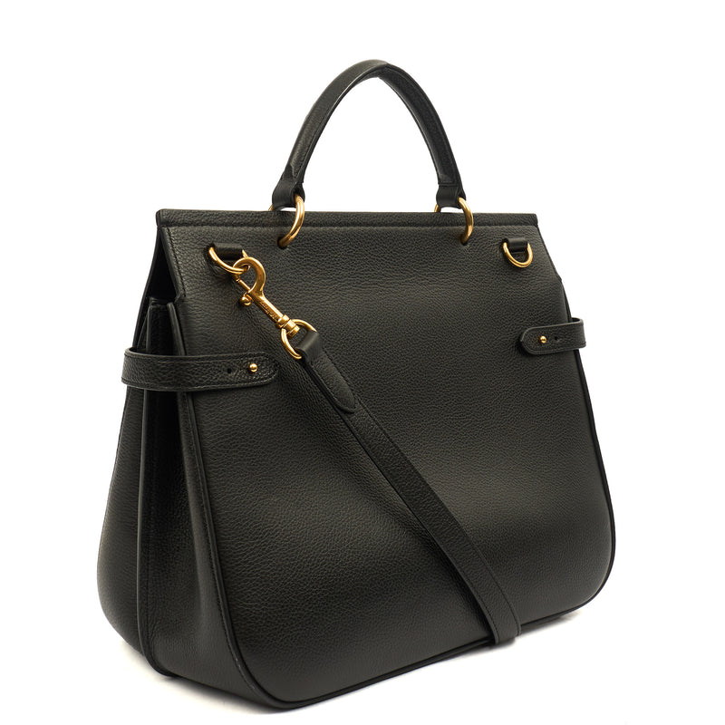 Picture of Mulberry Cross Body Amberley in Black, Calfskin Leather