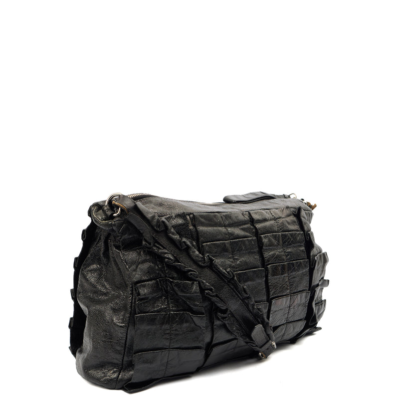 Picture of Miu Miu Tote Shoulder Bag in Black, Leather
