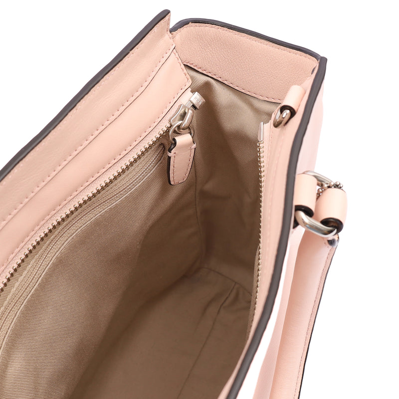 Picture of Coach Tote Legacy Shoulder Bag in Pink, Leather