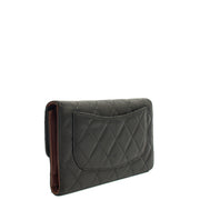 Picture of Chanel Purse Classic Long Flap Wallet in Black, Lambskin Leather