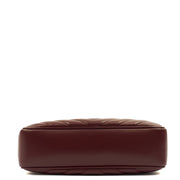 Picture of Saint Laurent Cross Body Lou Camera in Rouge Legion, Calfskin Leather