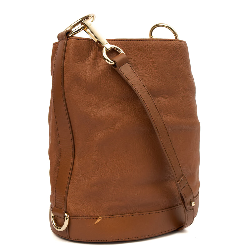 Picture of Mulberry Hobo Bella Hobo in Brown, Patent Leather