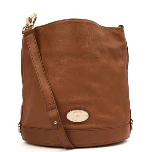 Picture of Mulberry Hobo Bella Hobo in Brown, Patent Leather