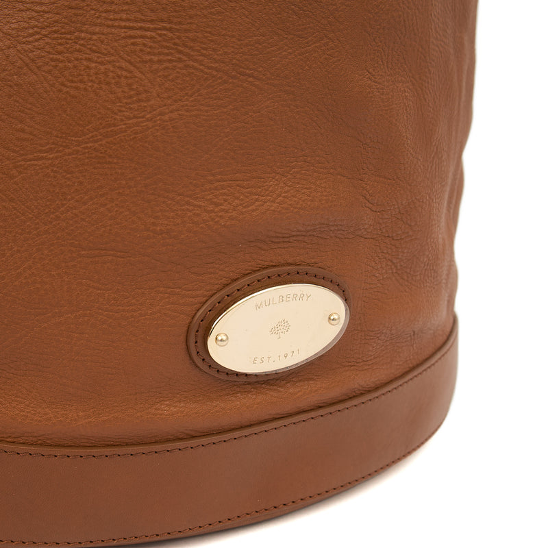 Picture of Mulberry Hobo Bella Hobo in Brown, Patent Leather