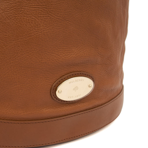 Picture of Mulberry Hobo Bella Hobo in Brown, Patent Leather