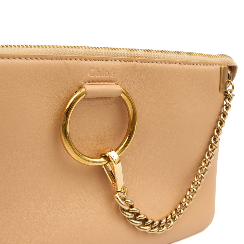 Picture of Chloe Cross Body Faye - Small in Neutral, Calfskin Leather