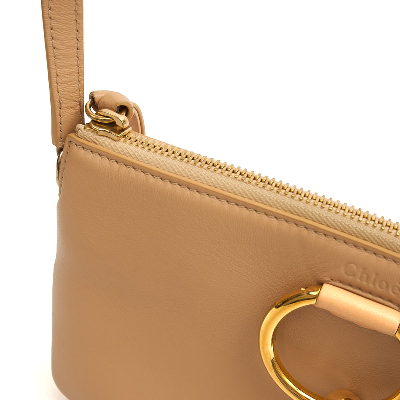 Picture of Chloe Cross Body Faye - Small in Neutral, Calfskin Leather