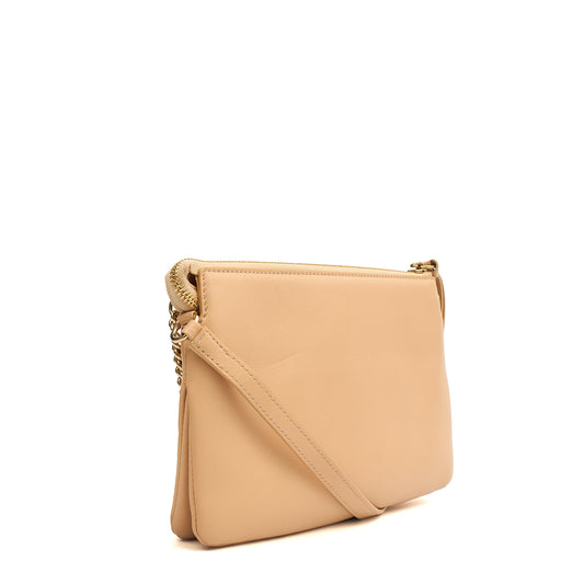 Picture of Chloe Cross Body Faye - Small in Neutral, Calfskin Leather