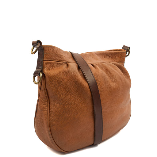 Picture of Mulberry Tote Mitzy Hobo in Oak, Calfskin Leather
