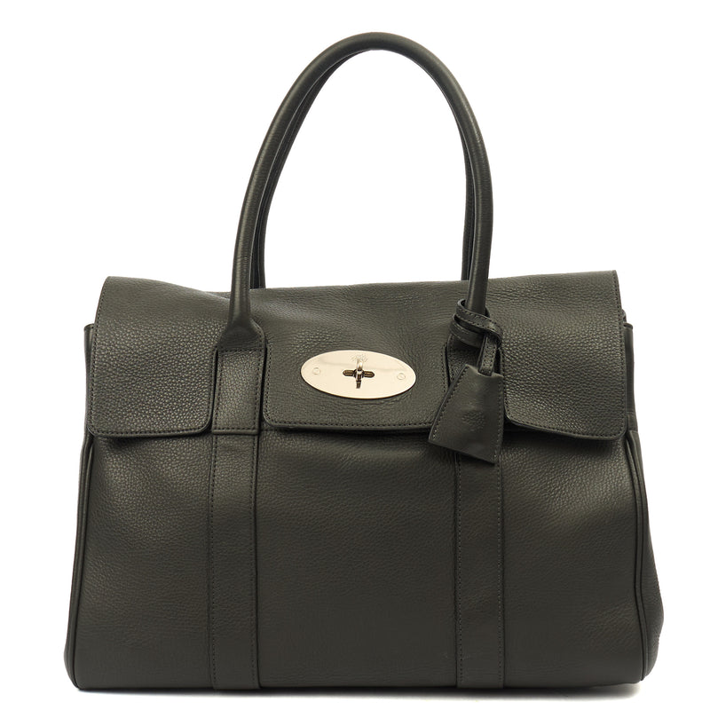 Picture of Mulberry Tote Bayswater Heritage in Graphite, Leather