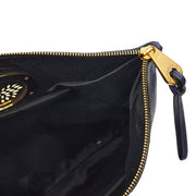 Picture of Mulberry Clutch Daria Pouch in Blue, Calfskin Leather