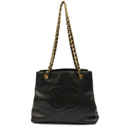 Picture of Chanel Tote Vintage Tote in Black, Lambskin Leather
