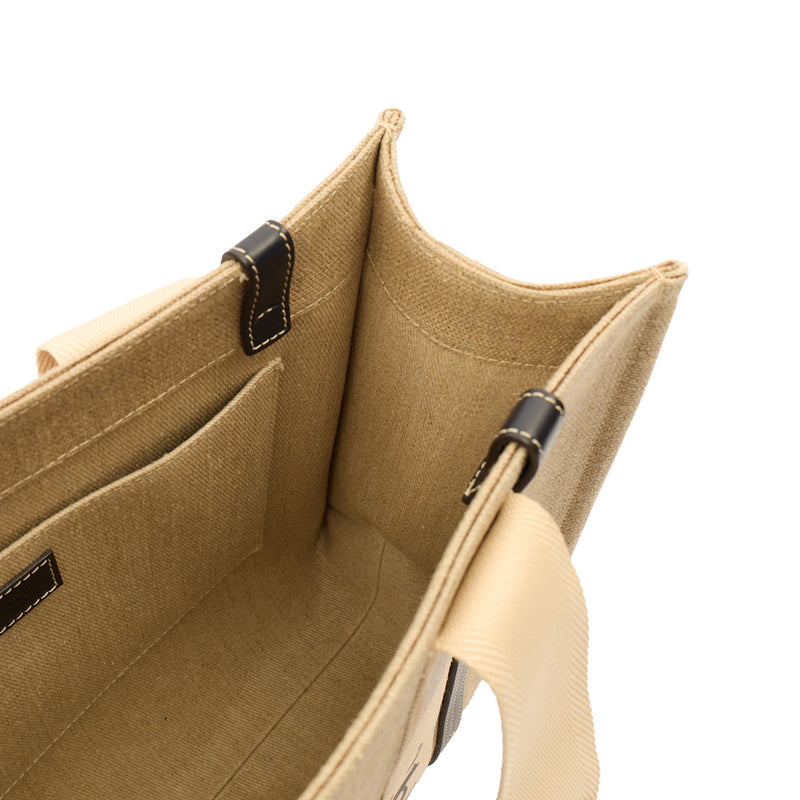 Picture of Chloe Tote Woody Tote - Medium in Neutral, Canvas