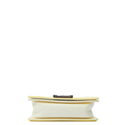 Picture of Chanel Shoulder Bag Boy - Small in Neutral, Calfskin Leather