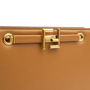 Picture of Fendi Cross Body Touch in Brown, Leather