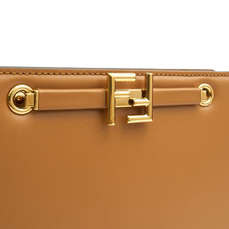 Picture of Fendi Cross Body Touch in Brown, Leather