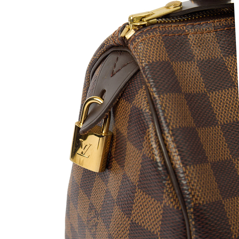 Picture of Louis Vuitton Tote Speedy 25 in Damier Ebene, Canvas