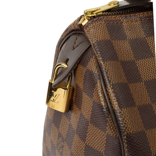 Picture of Louis Vuitton Tote Speedy 25 in Damier Ebene, Canvas
