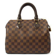 Picture of Louis Vuitton Tote Speedy 25 in Damier Ebene, Canvas