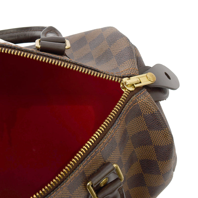 Picture of Louis Vuitton Tote Speedy 25 in Damier Ebene, Canvas