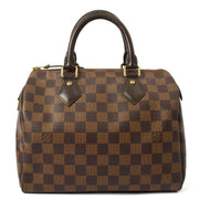 Picture of Louis Vuitton Tote Speedy 25 in Damier Ebene, Canvas