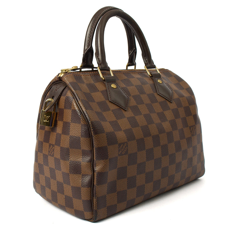 Picture of Louis Vuitton Tote Speedy 25 in Damier Ebene, Canvas