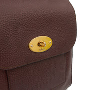 Picture of Mulberry Cross Body Antony - Small in Oxblood, Calfskin Leather