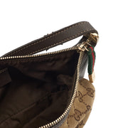 Picture of Gucci Mini Bag Pochette in Brown, GG Canvas