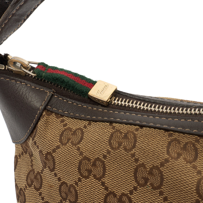 Picture of Gucci Mini Bag Pochette in Brown, GG Canvas