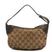 Picture of Gucci Mini Bag Pochette in Brown, GG Canvas