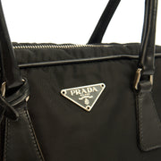 Picture of Prada Top Handle Shoulder Bag in Black, Nylon