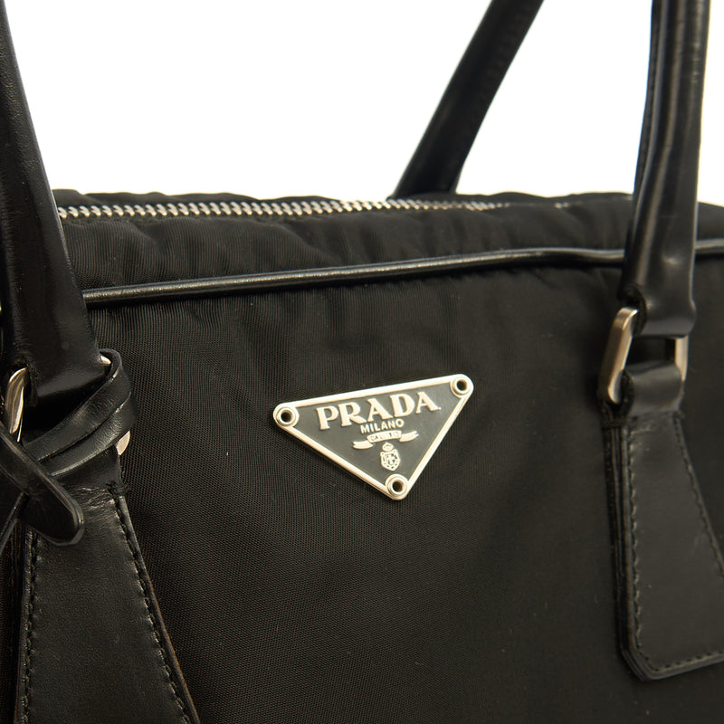 Picture of Prada Top Handle Shoulder Bag in Black, Nylon