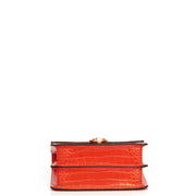 Picture of Mulberry Medium Harlow in Hibiscus , Exotic Effect Leather