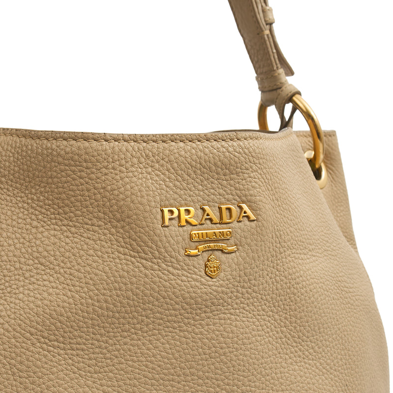 Picture of Prada Tote Lux Tote in Neutral, Calfskin
