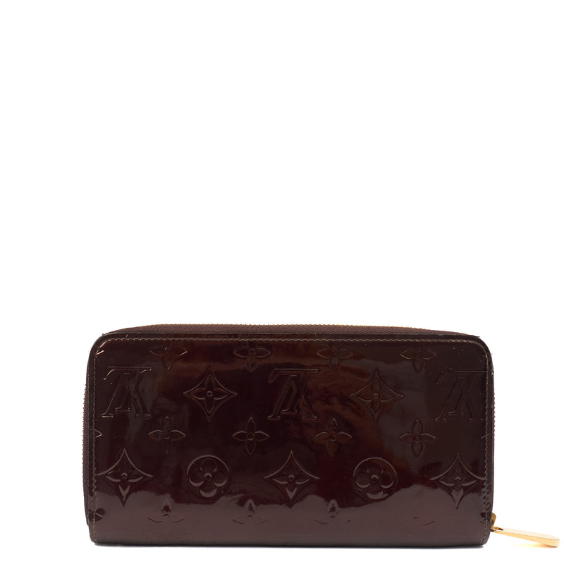 Picture of Louis Vuitton Purse Emilie Wallet in Amarante, Vernis